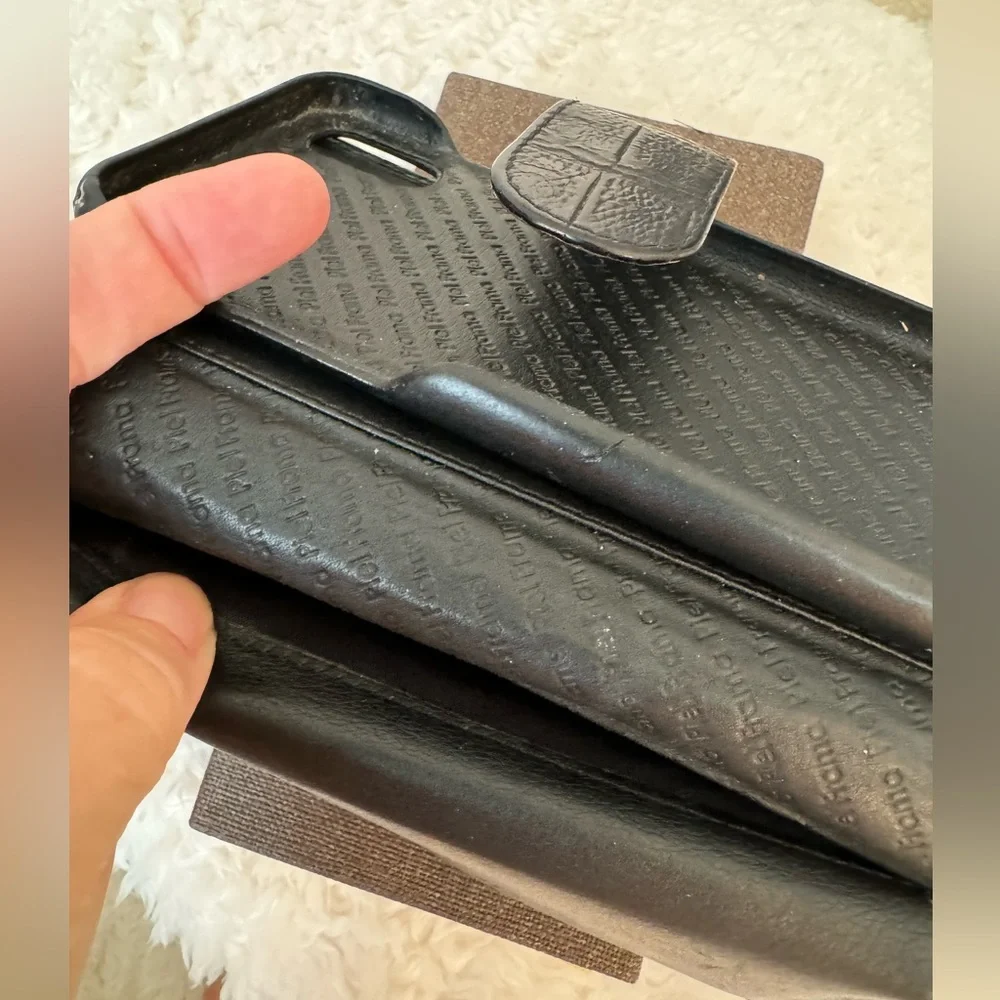 Piel Frama IPhone X/Xs Leather Crocodile Case
